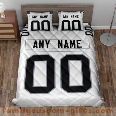 Custom Quilt Sets Las Vegas Jersey Personalized Football Premium Quilt Bedding for Men Women